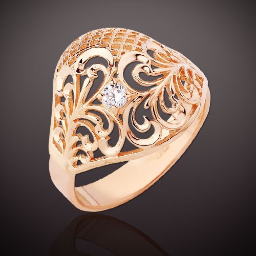 Russischer ring 585 - ring, mit