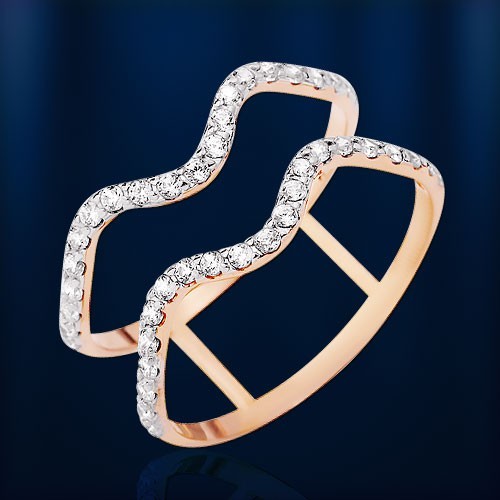 Russische rose gold 585 modern - rose,