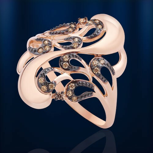 Schoener ring rotgold - schoener,