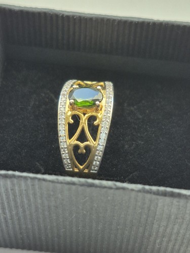 Silber ring 925 vergoldet - ring, 925,
