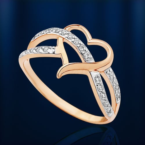 Rotgold ring russische - ring,