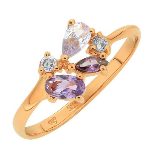 Ring russisches 585er rotgold - russisches,