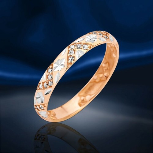 Rotgold ring russisches rose - rotgold,