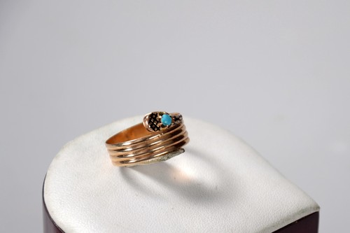 Gold zaristischer ring - 56,