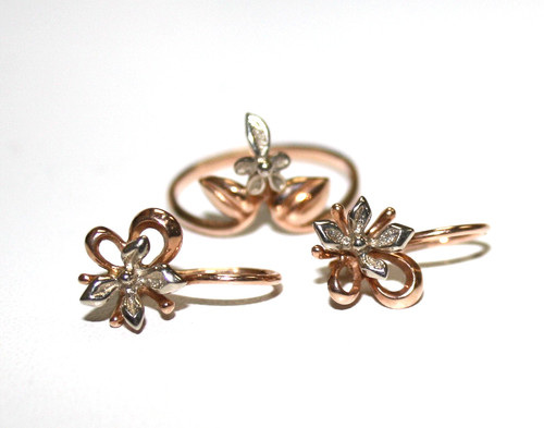 Russisches gold set ring - russisches,