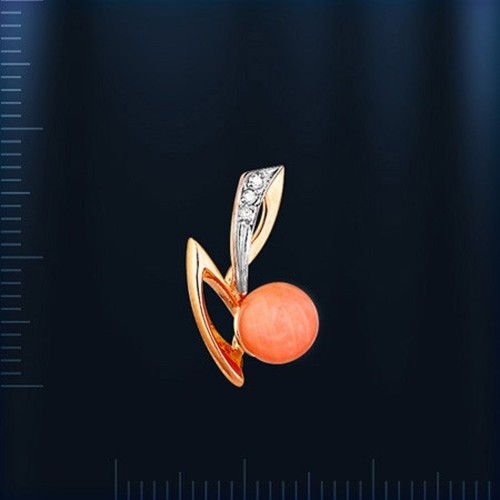 Russische rose gold - rose, 585