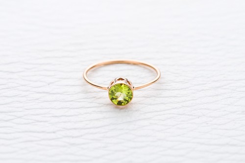 Damen ring chrysolith gold - damen,
