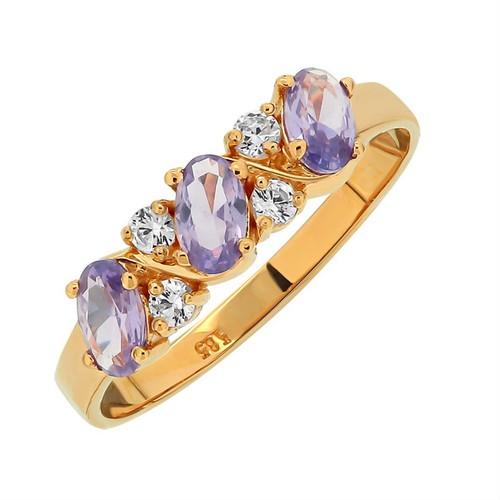 Damenring russisches gold ring - gold,