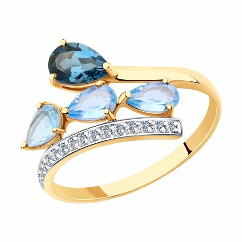Damen ring topas gold - damen,