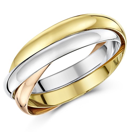 9ct russischer ehering - russischer,
