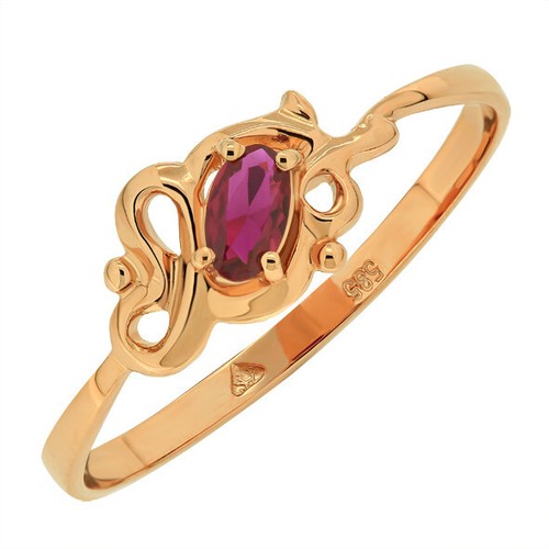 Damenring russisches gold - gold, ring